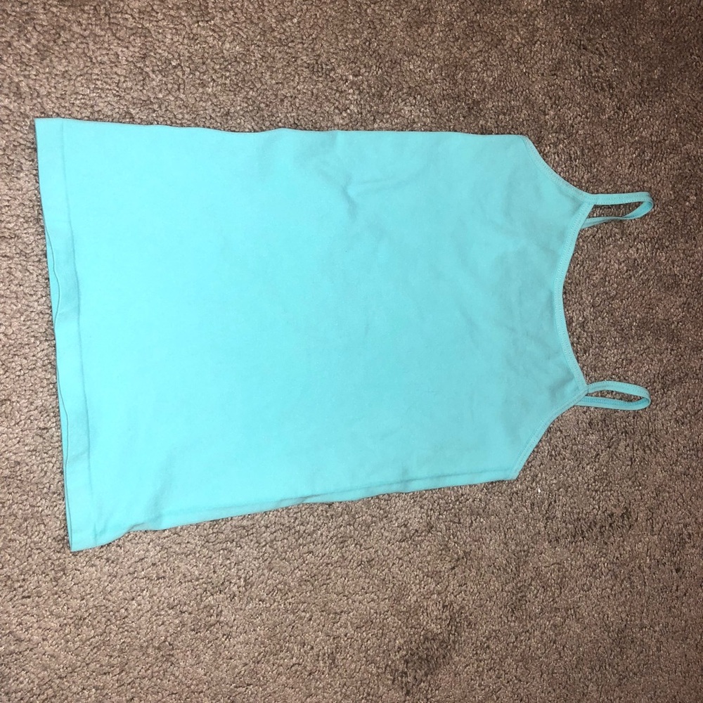 Blue tank